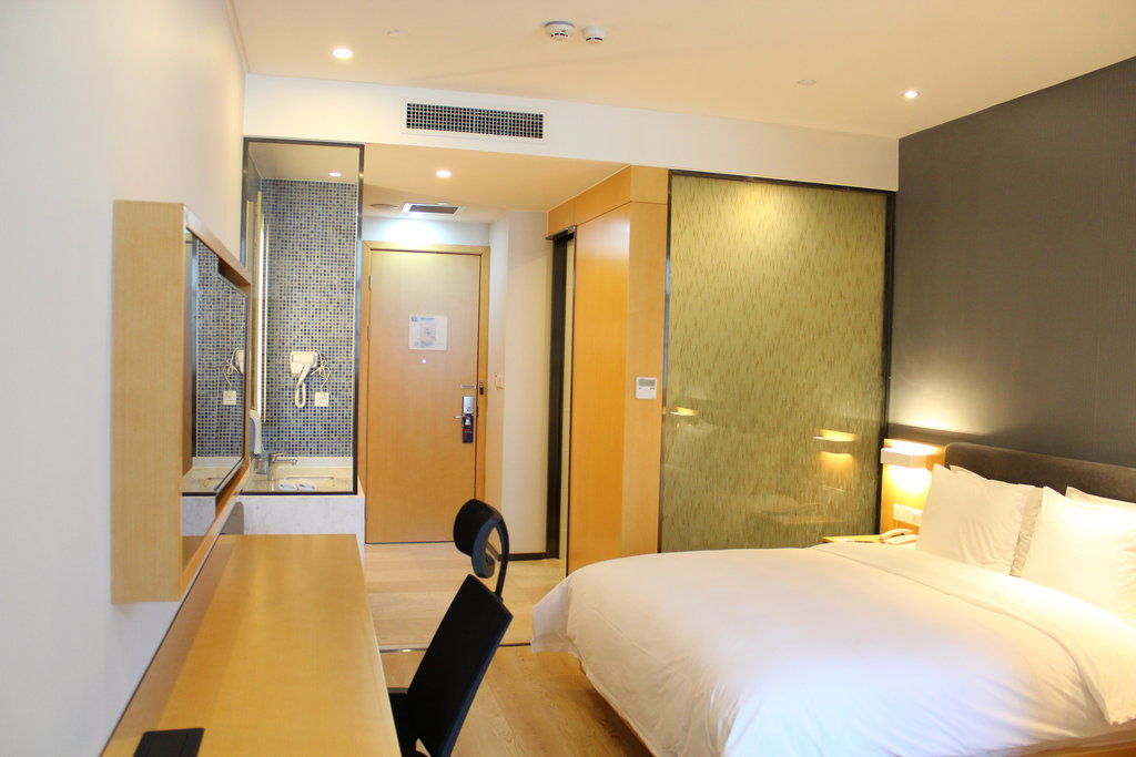 Holiday Inn Express - Jinan Exhibition Center, An Ihg Hotel Zewnętrze zdjęcie