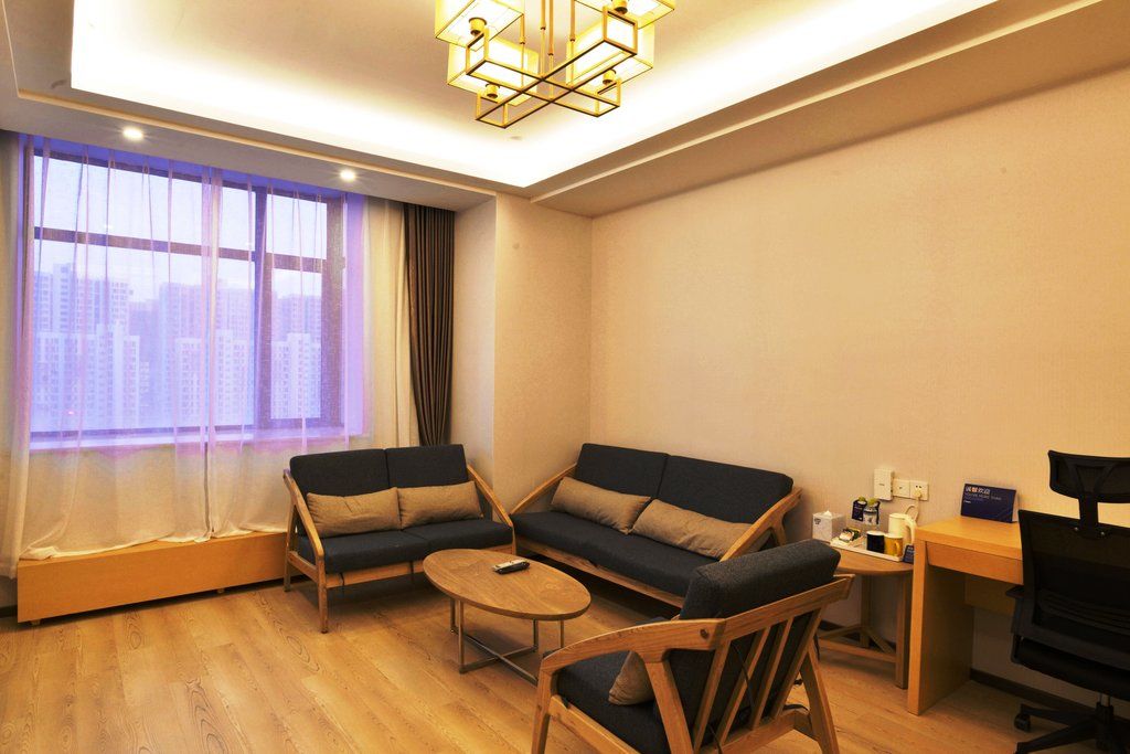 Holiday Inn Express - Jinan Exhibition Center, An Ihg Hotel Zewnętrze zdjęcie