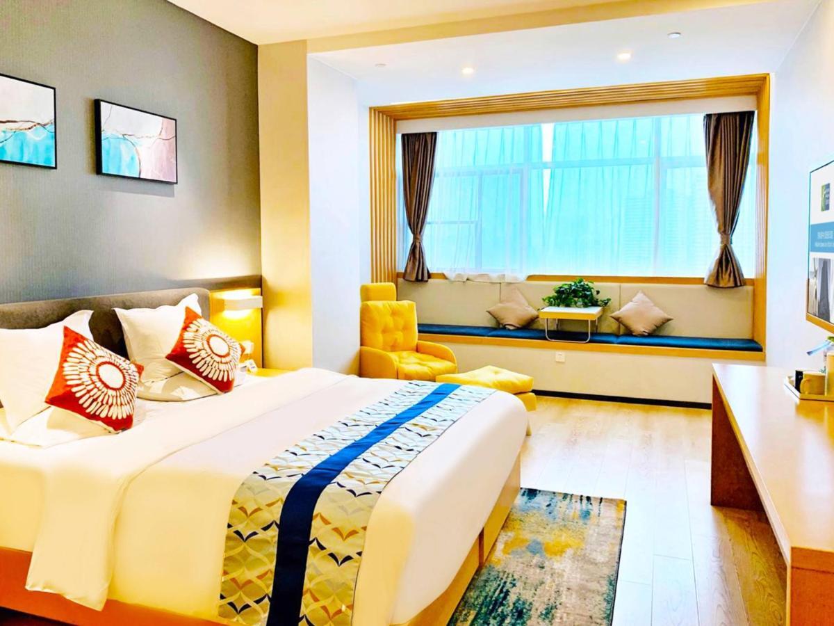 Holiday Inn Express - Jinan Exhibition Center, An Ihg Hotel Zewnętrze zdjęcie